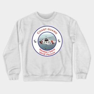 US Coastguard search and rescue Helicopter, Crewneck Sweatshirt